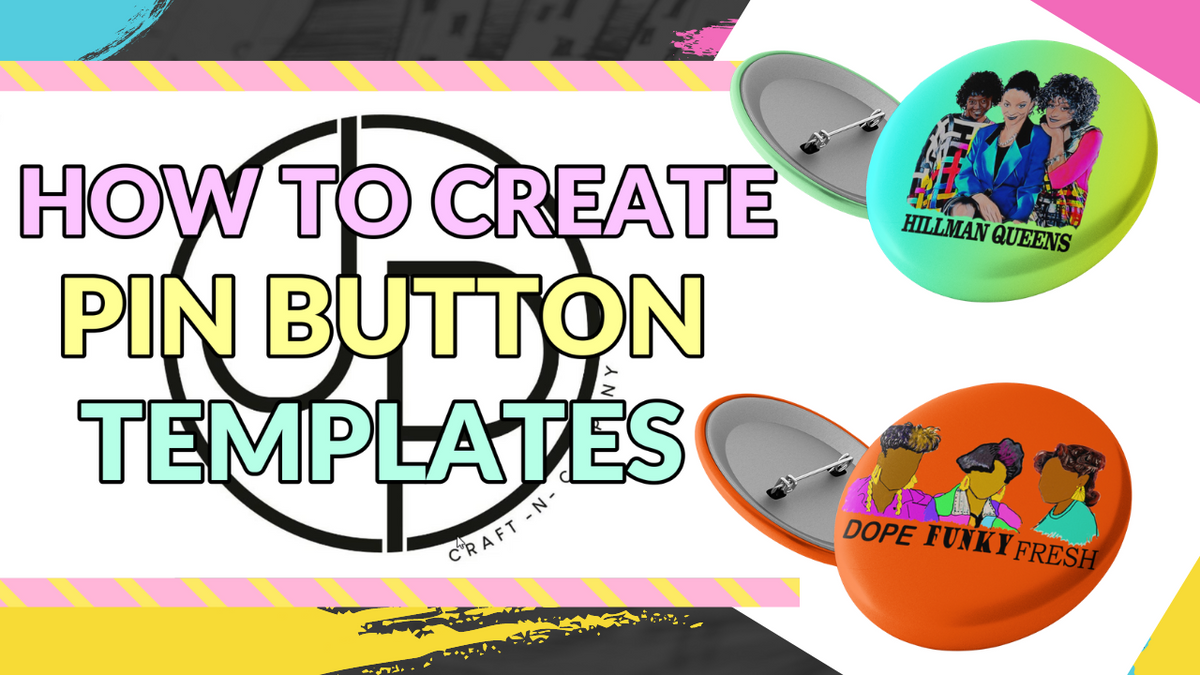 How To Create Pin Button Templates | Photoshop | Pin Button Design ...