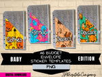 Baby Budget Envelope Stickers (A6) **DIGITAL DOWNLOAD**