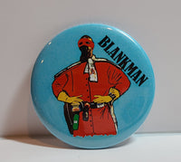 'BLANKMAN' Retro Button Pin