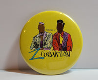 'ZFORMATION' Retro Button Pin