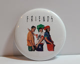 'Friends' Retro Button Pin
