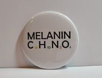 'Melanin Compound' Retro Button Pin
