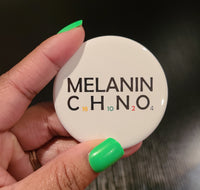 'Melanin Compound' Retro Button Pin