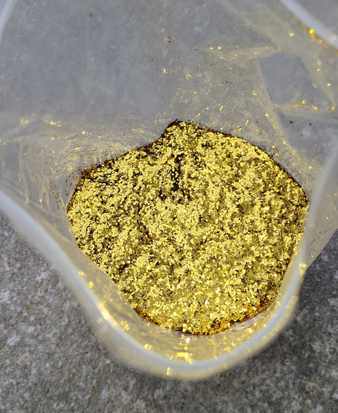 Gold Chunky Glitter 1/124