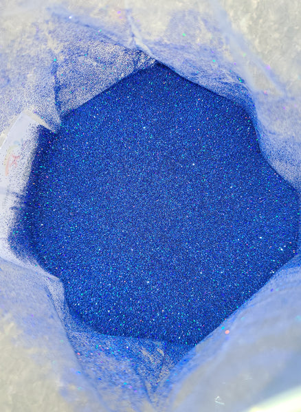 'DEEP OCEAN' Blue holographic Fine Glitter 1/128