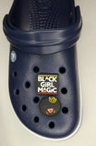 Black Girl Magic Croc Charm