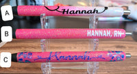 Nurse/healthcare glitter Pen **customizable**