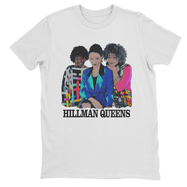 Hillman Queens Retro Tee, A Different World, HBCU, Hillman College ...
