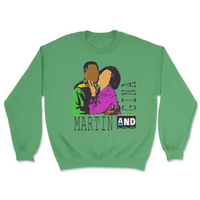 Martin & Gina Retro Crewneck Sweatshirt