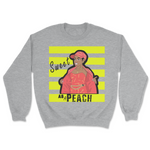 Miss Peaches Retro Crewneck Sweatshirt