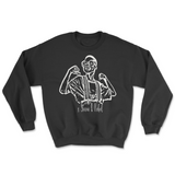 90s Nerd Retro Crewneck Sweatshirt