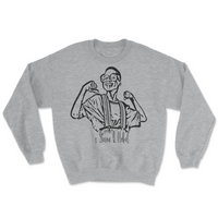 90s Nerd Retro Crewneck Sweatshirt