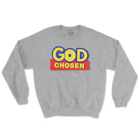 God Chosen Retro Crewneck Sweatshirt