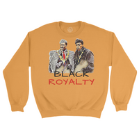 Black Royalty Retro Crewneck Sweatshirt