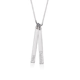 Dainty Dangling Bar Necklace